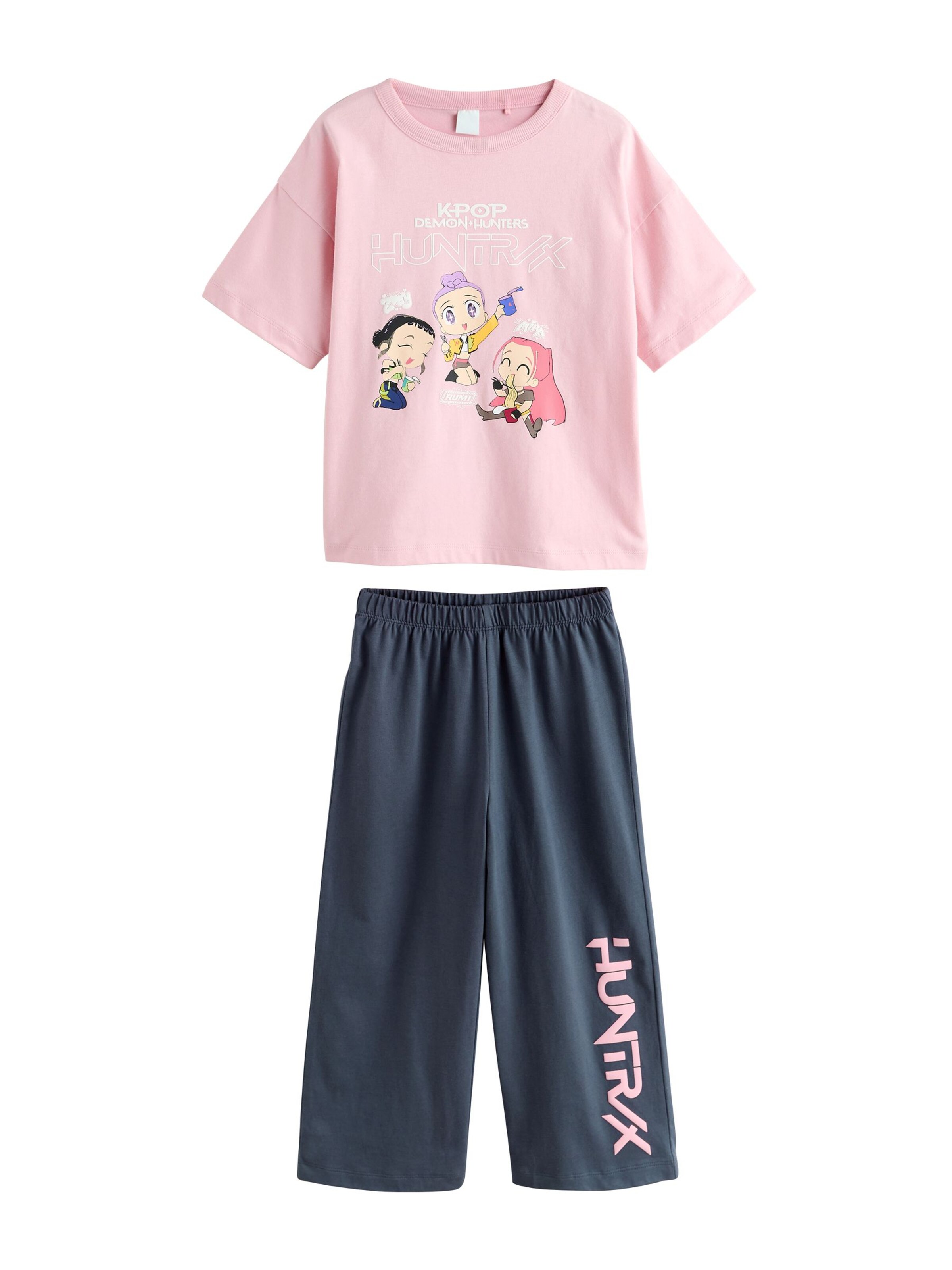 Next - Pijama 'K-Pop Demon Hunters' en azul: frente