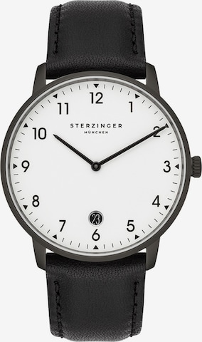 Sterzinger Uhr in Schwarz: predná strana