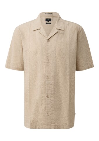 QS Hemd in Beige: Vorderseite