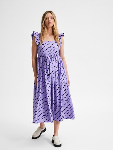 Robe 'Lara' SELECTED FEMME en violet