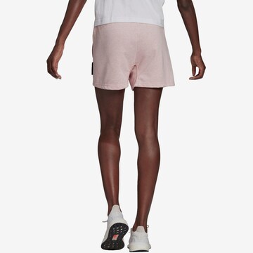 ADIDAS SPORTSWEAR Regular Workout Pants in Pink