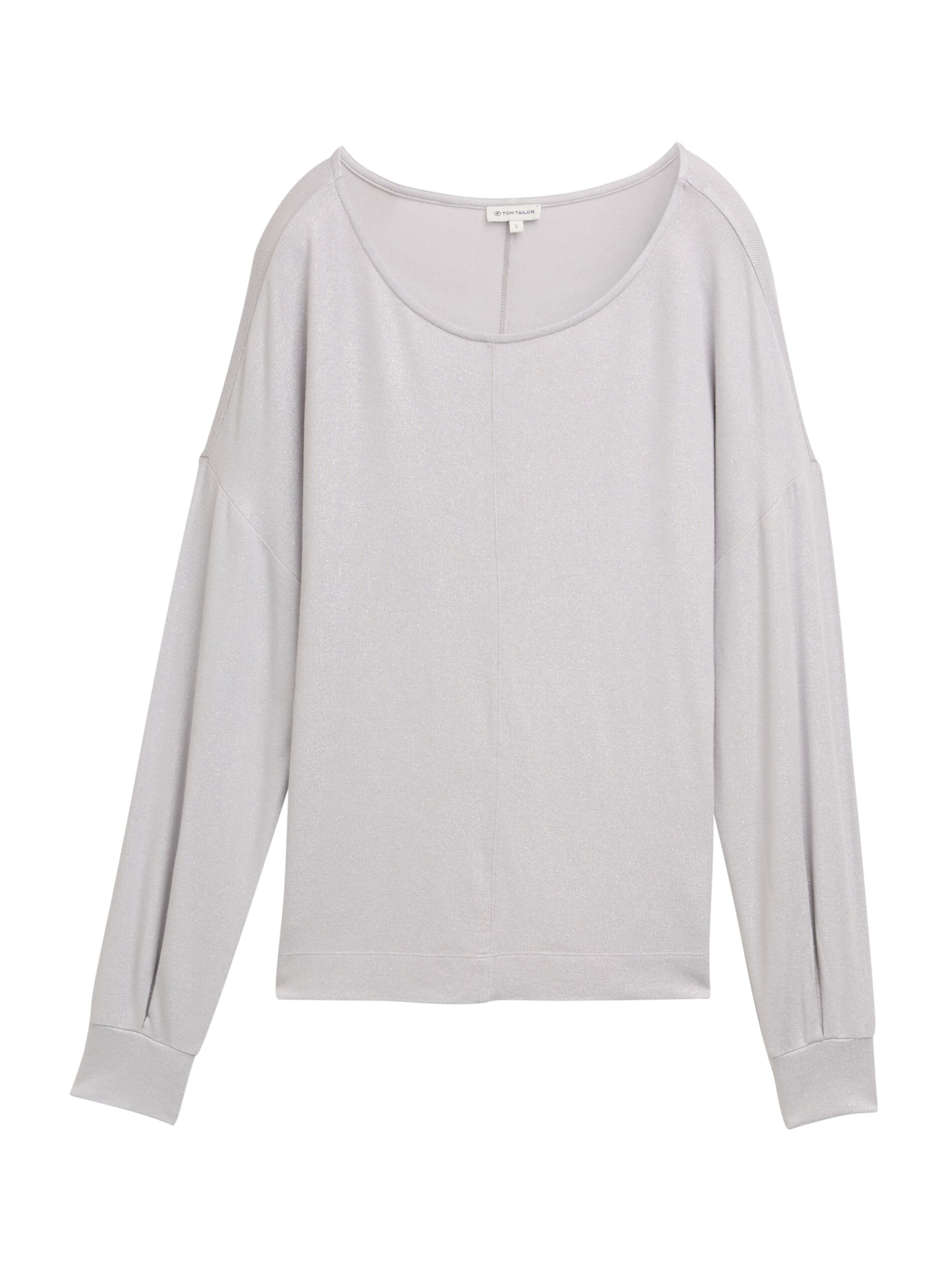pelēks TOM TAILOR T-Krekls: no priekšpuses