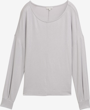 TOM TAILOR Shirt in Grau: Vorderseite
