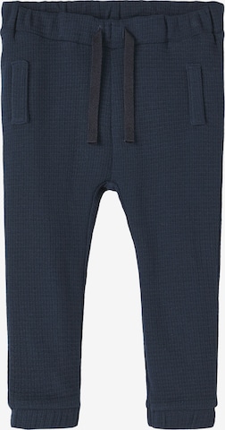 NAME IT - Tapered Pantalón 'Tuno' en azul: frente