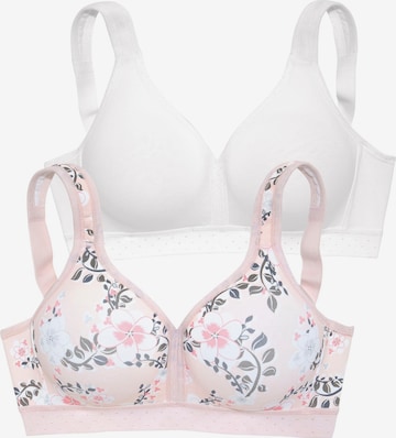 Reggiseno di PETITE FLEUR in rosa: frontale