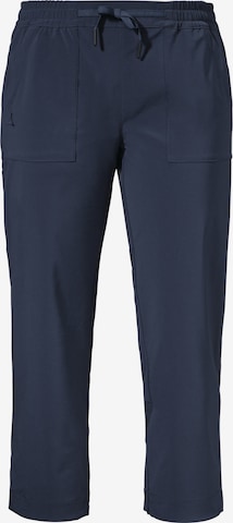 Pantalon outdoor 'Rangun' Schöffel en bleu : devant