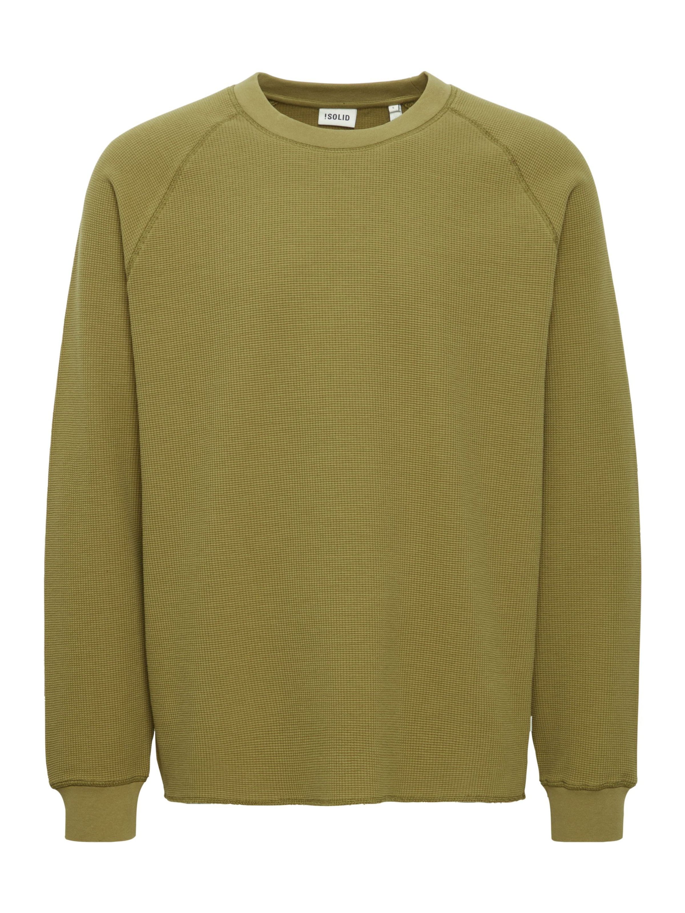 !Solid Sweatshirt ' MARWIN ' in Grün: Vorderseite