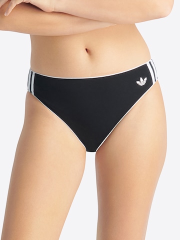 Slip ' Comfort Flex Cotton ' ADIDAS ORIGINALS en noir : devant