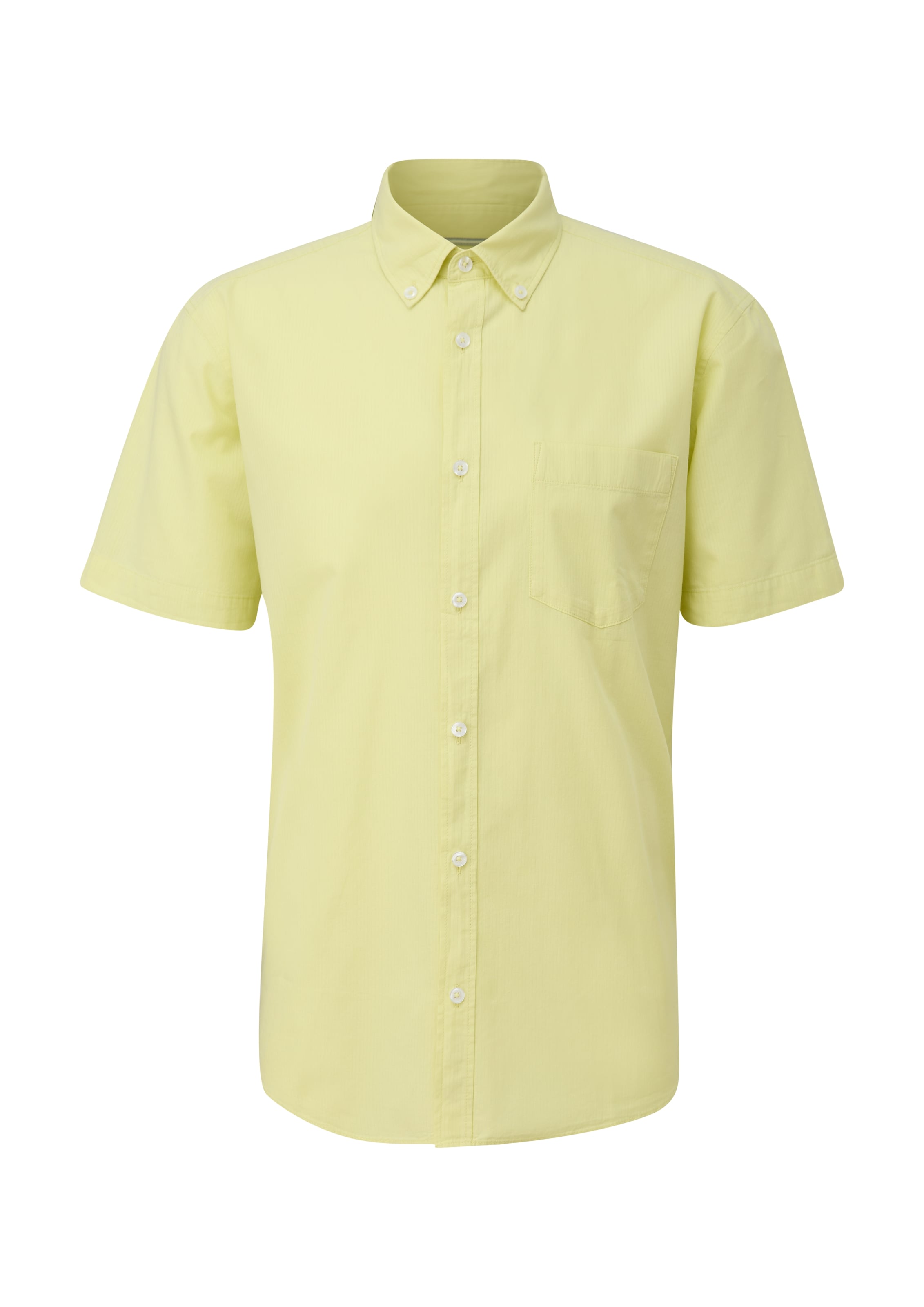 s.Oliver Hemd in Gelb: Vorderseite