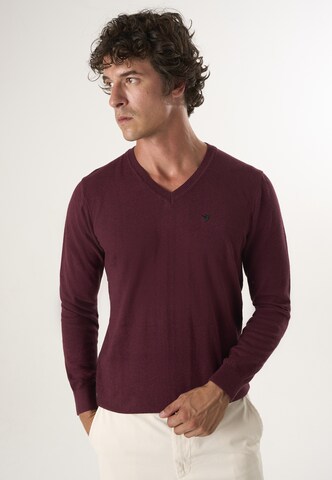 Pullover di Felix Hardy in rosso: frontale