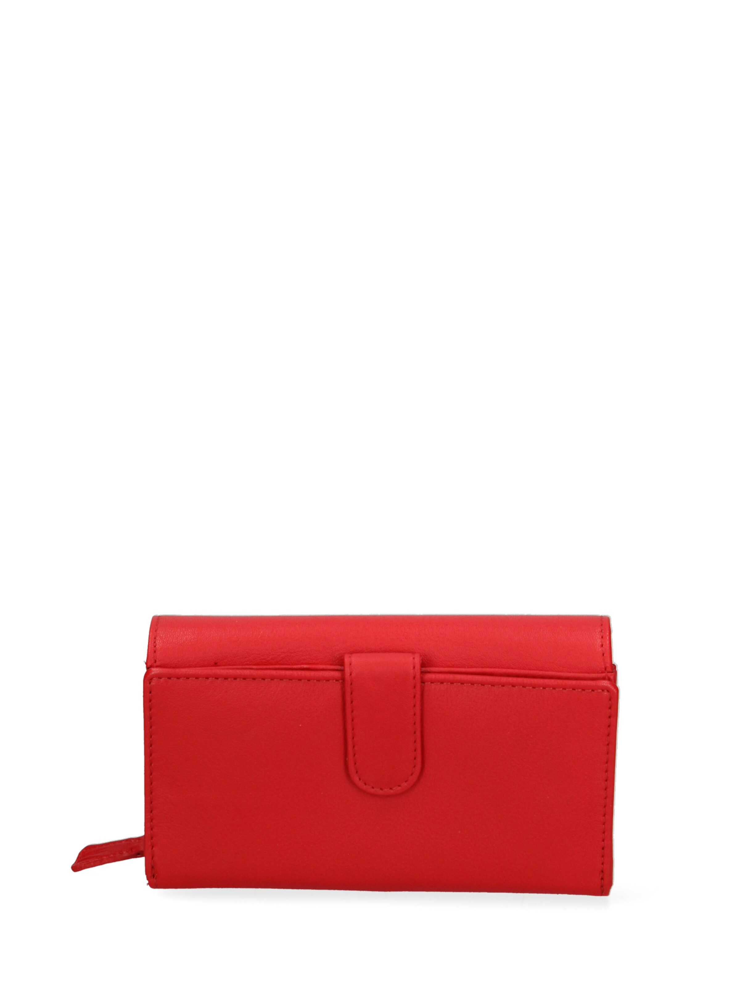 Lancetti Wallet in Red: front