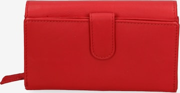 Porte-monnaies Lancetti en rouge : devant