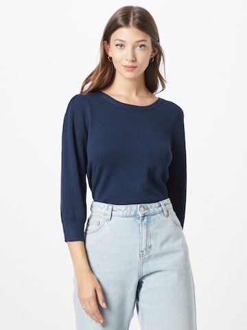 Pull-over 'Tana' Peppercorn en bleu : devant