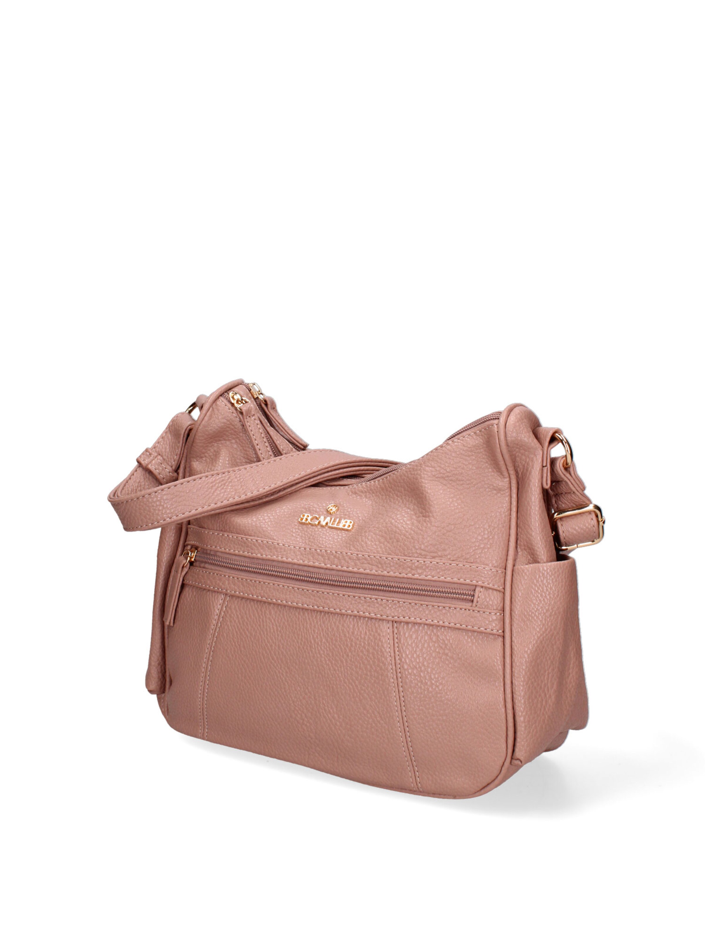 Borsa a tracolla 'Borsa a Tracolla Donna B Cavalli Ecopelle Zip Tasche Multiple 28x24cm' di B. Cavalli in rosa