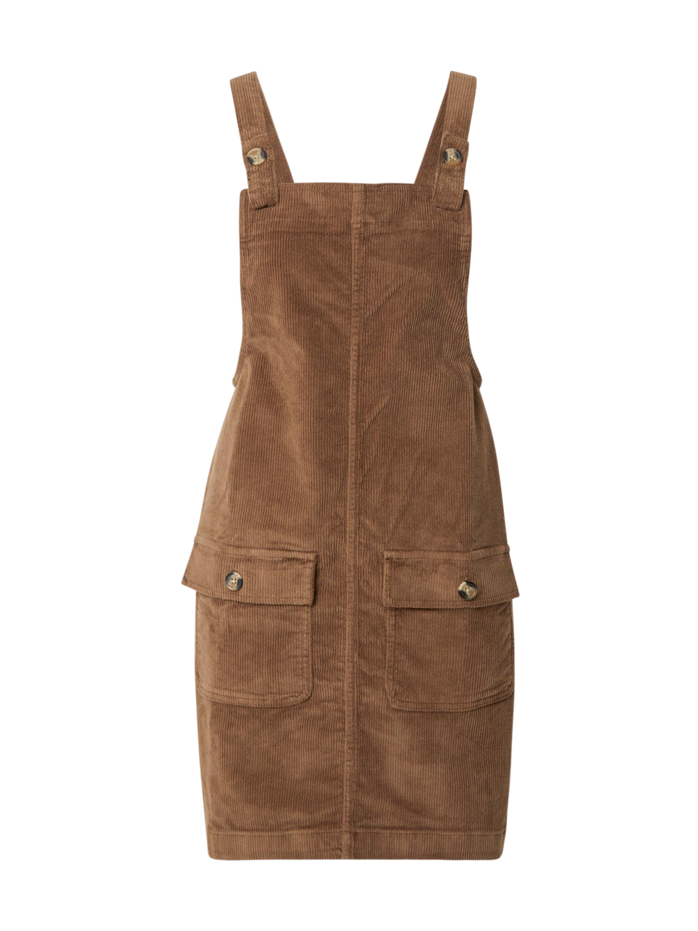 ONLY Sukňa na traky 'ONLGLOBAL' - Hnedá: predná strana