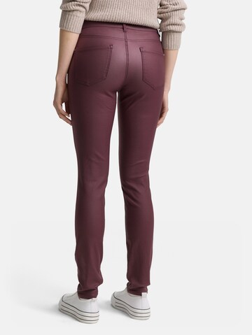 TOM TAILOR Skinny Jeans 'Lucie' in Rood