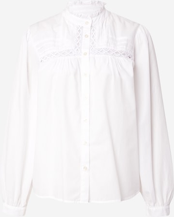 Emily Van Den Bergh Blouse in White: front