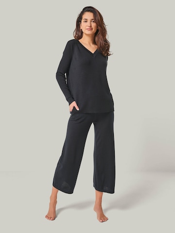 YOU LOOK PERFECT Loosefit Hose 'CULOTTE DANA'‌‌‌‌‌‌‌‌ in Schwarz