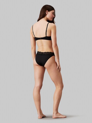 Calvin Klein T-shirt Bra 'Demi' in Black