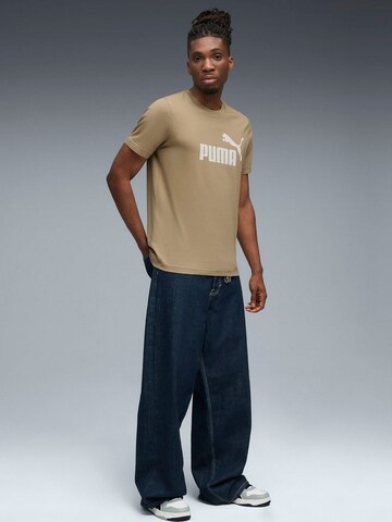 PUMA - Camiseta 'Puma Ess No. 1 Logo Tee S' en beige