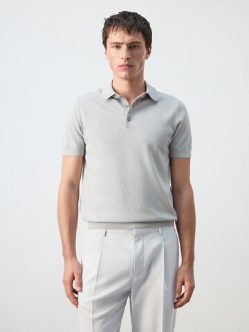 MANGO MAN Sweater 'ARRAONA' in Grey: front