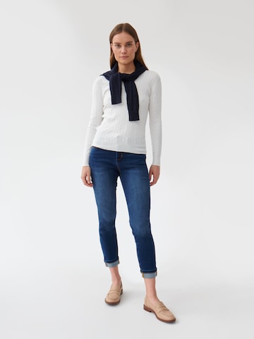TATUUM Sweater 'WIRO' in White