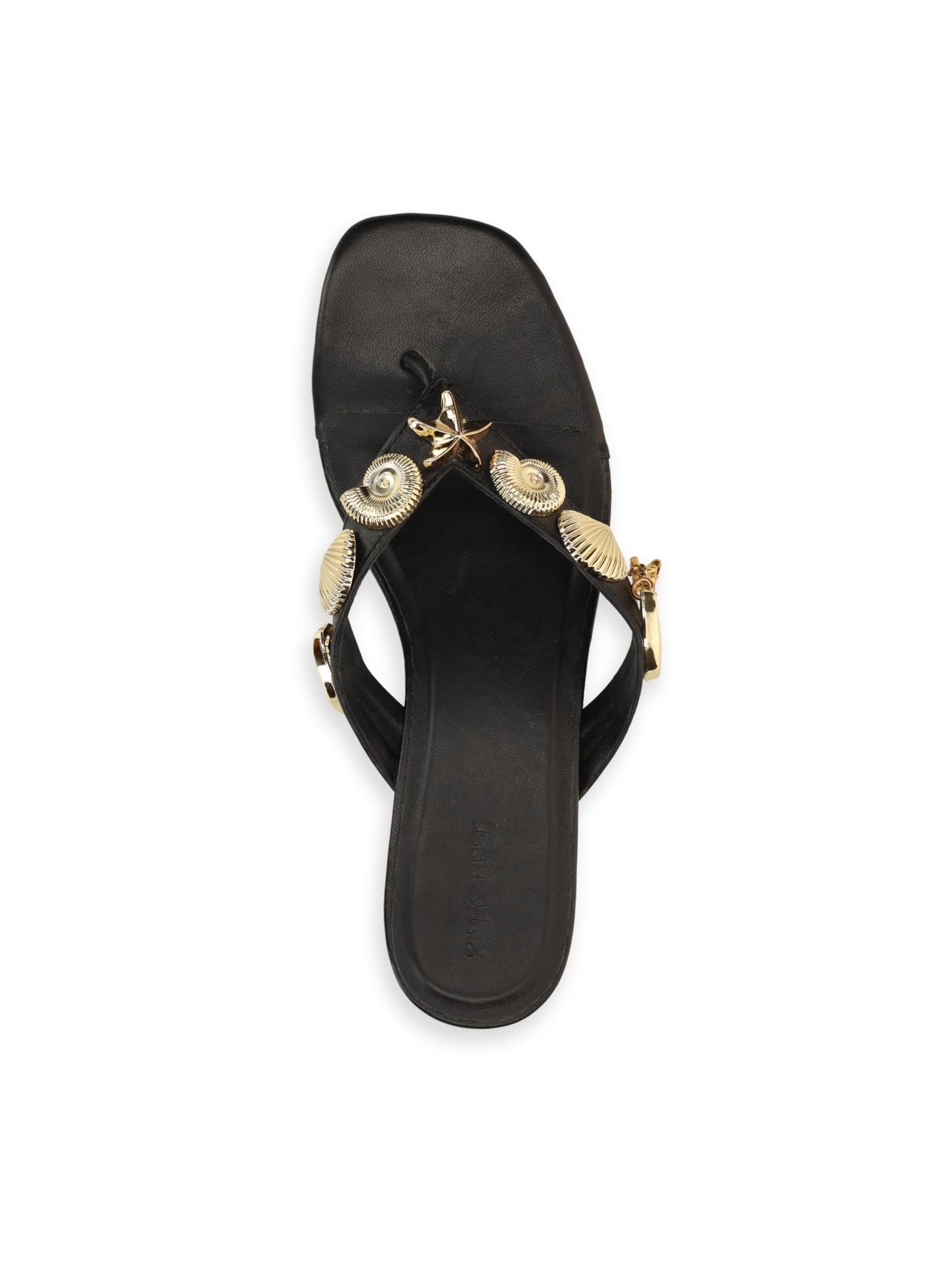 SACHA Sandale in Schwarz