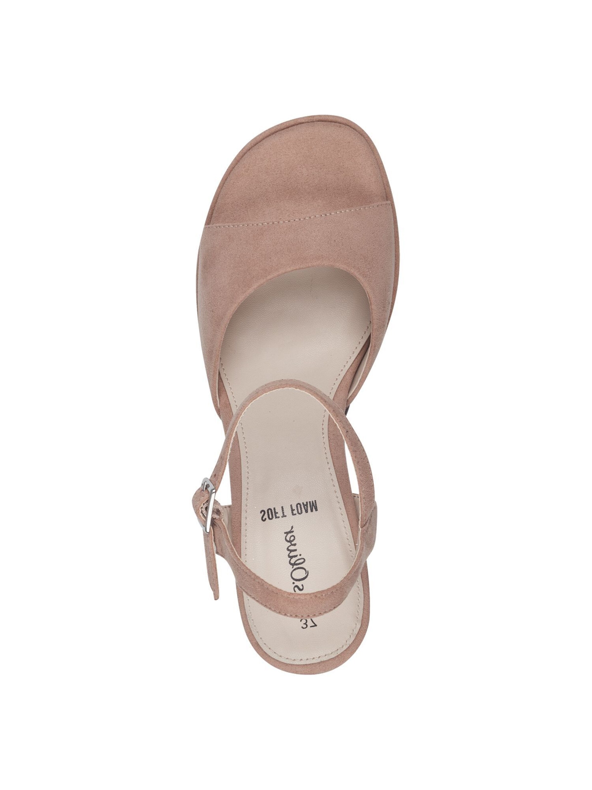 s.Oliver Sandaal in Roze