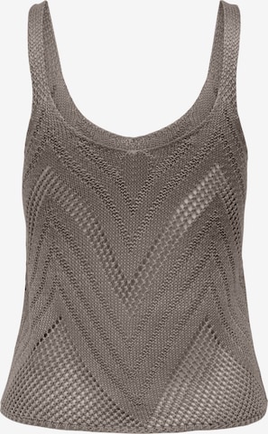 JDY Knitted top 'SUN' in Grey