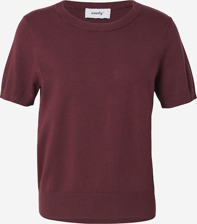 everly® Shirt in XXS in burgunder, Produktansicht
