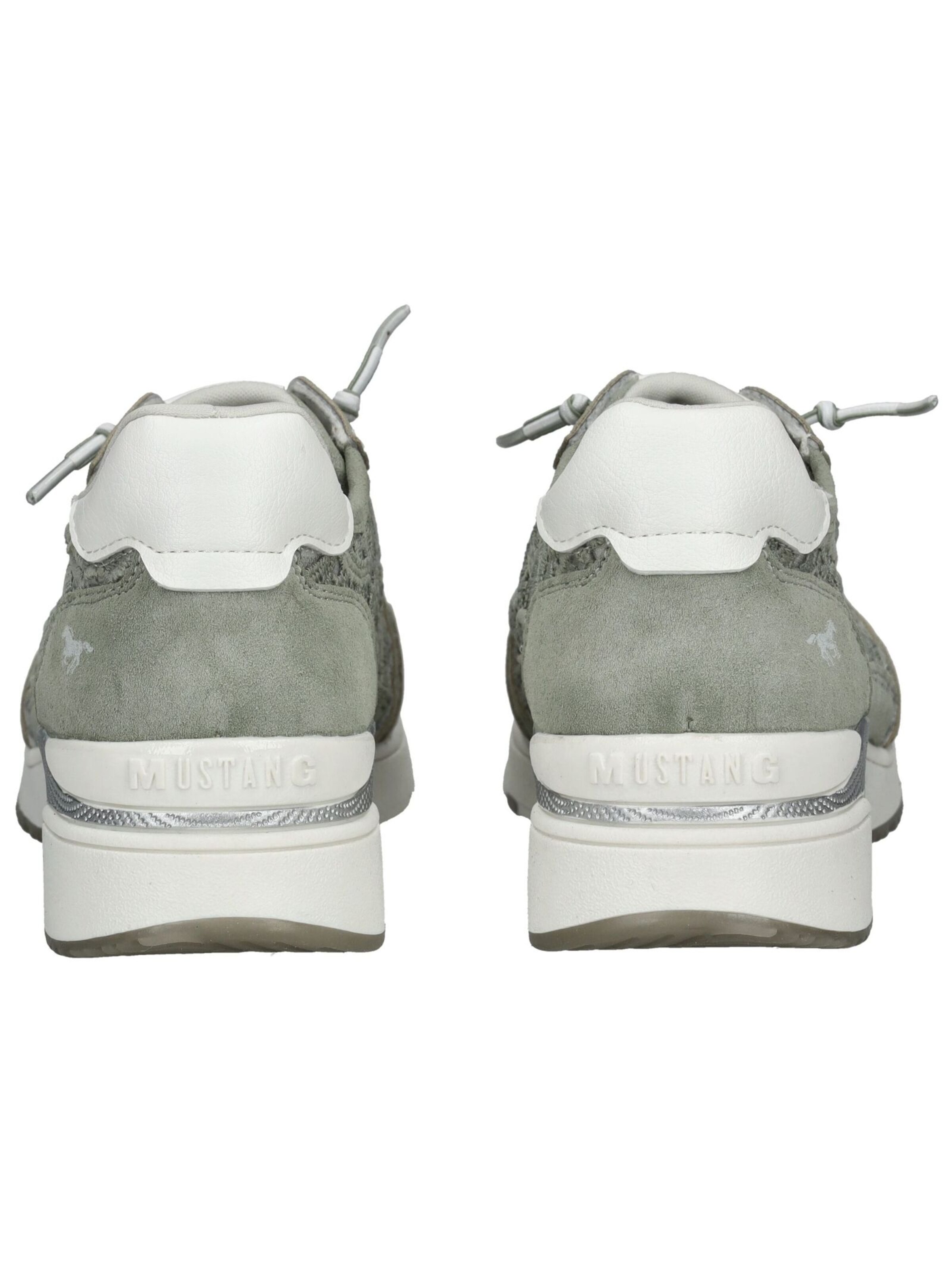 MUSTANG Platform trainers in Green