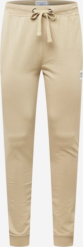 BRAVE SOUL Tapered Broek in Beige: voorkant