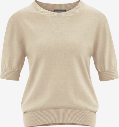 HempAge Pullover ' Short Sleeve ' in beige, Produktansicht