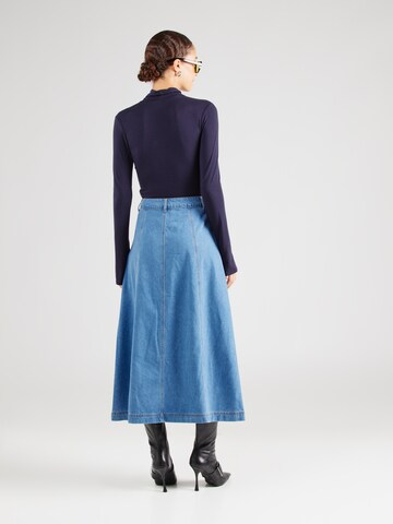 FRNCH PARIS - Saia 'Ermeline' em azul