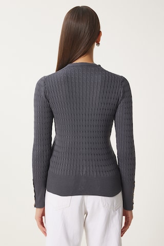 Cardigan Happiness İstanbul en gris