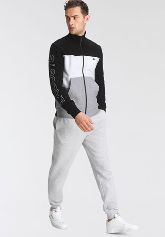 LACOSTE Sweatsuit in Grey: front