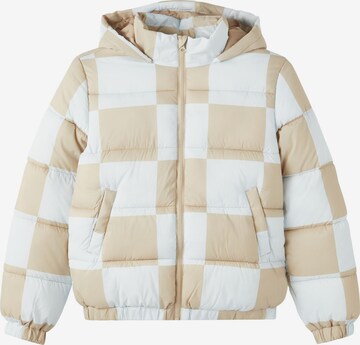 LMTD Winterjas 'Masa' in Beige: voorkant