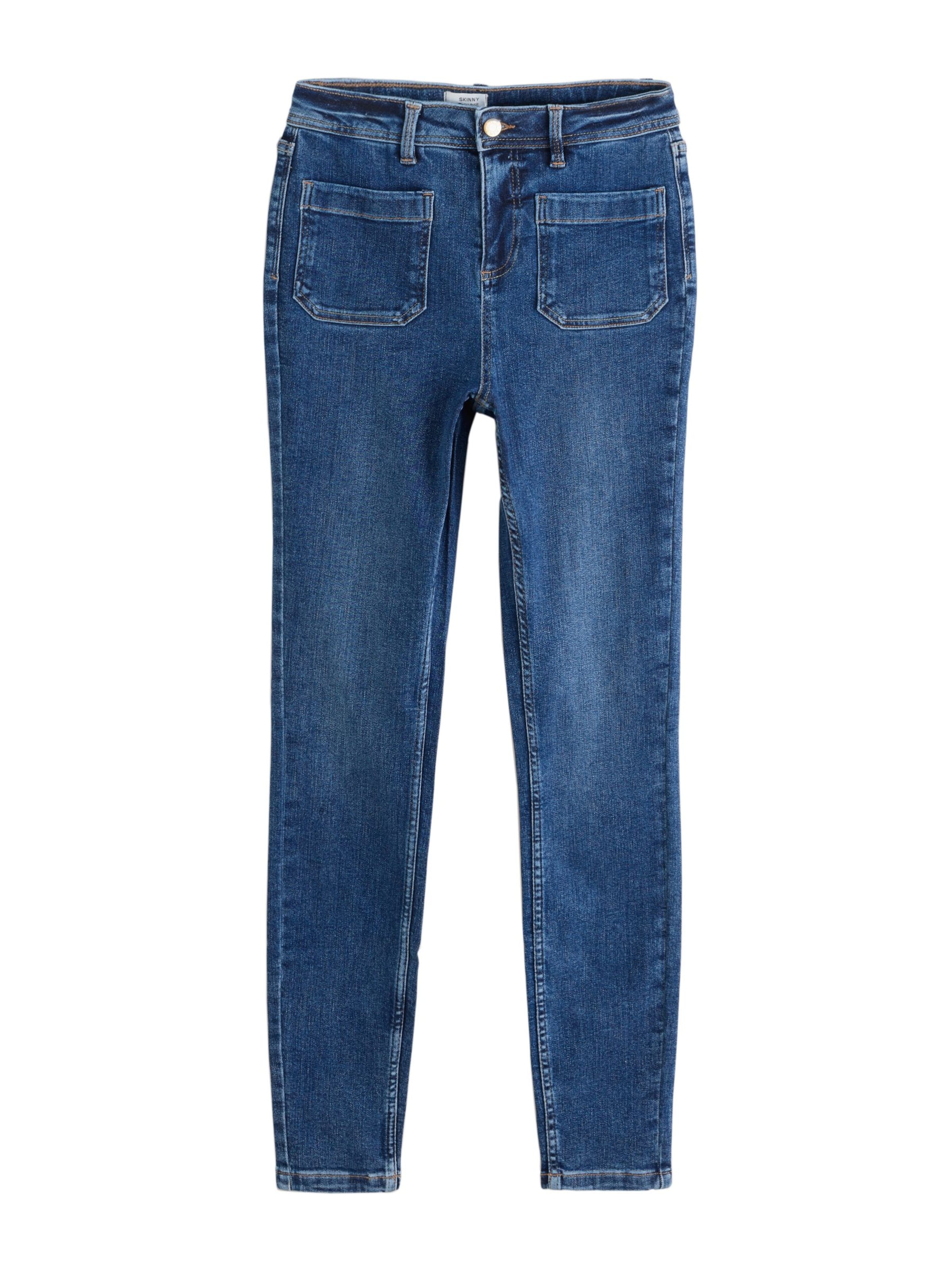 Skinny Jean Next en bleu : devant