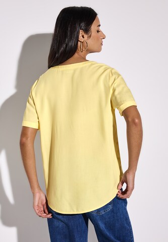 STREET ONE Bluse in Gelb