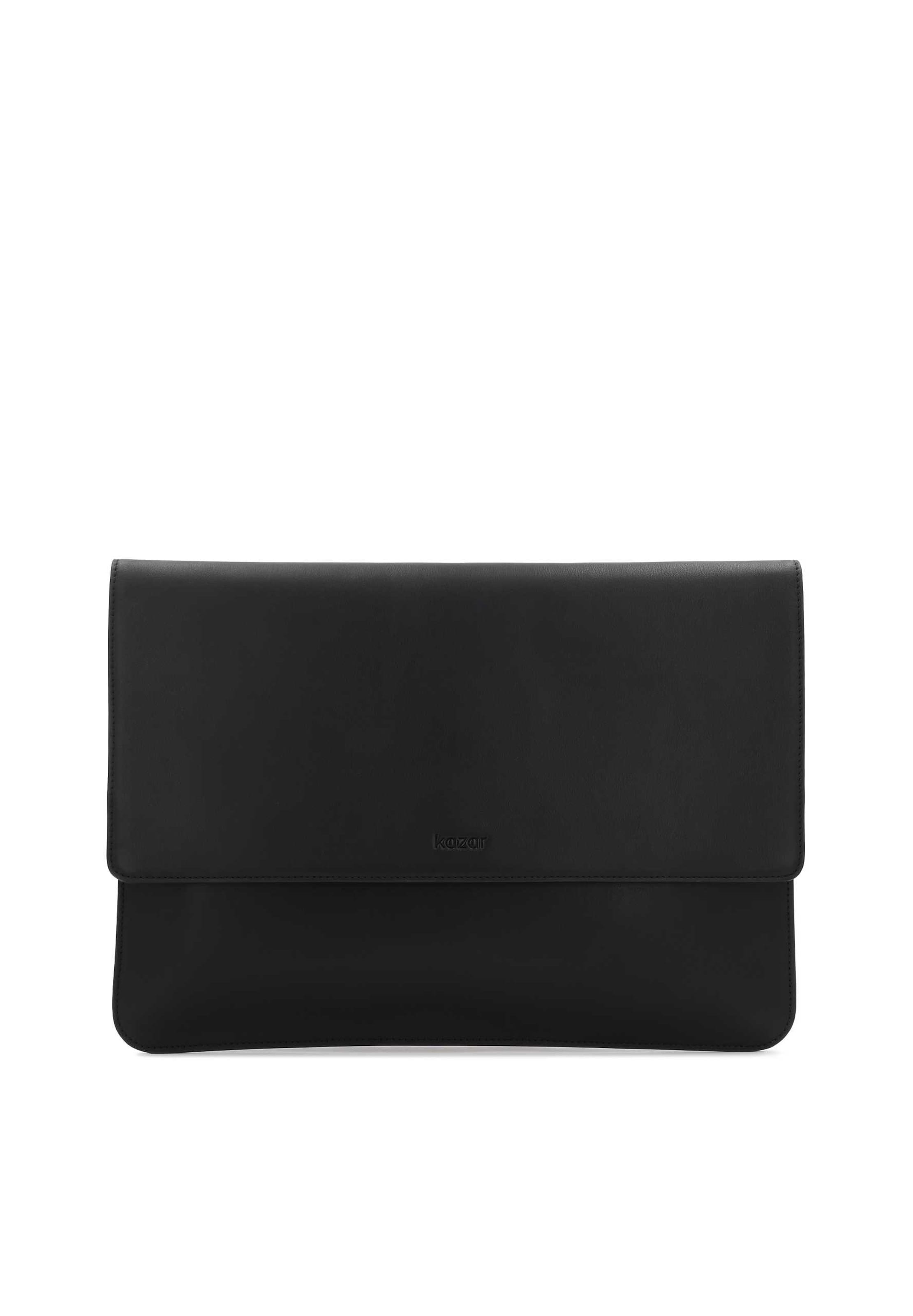 juoda Kazar Nešiojamo kompiuterio krepšys: priekis