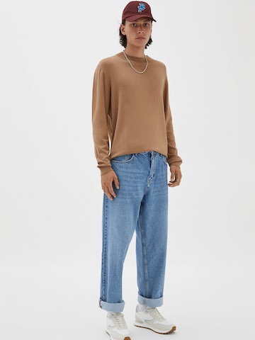 Pull-over Pull&Bear en marron