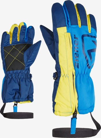 ZIENER Athletic Gloves 'LEO MINIS' in Blue: front