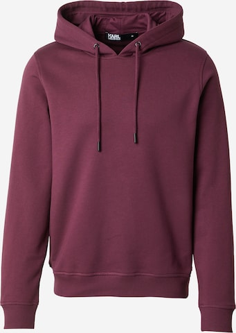 Karl Lagerfeld Collegepaita värissä lila: etupuoli