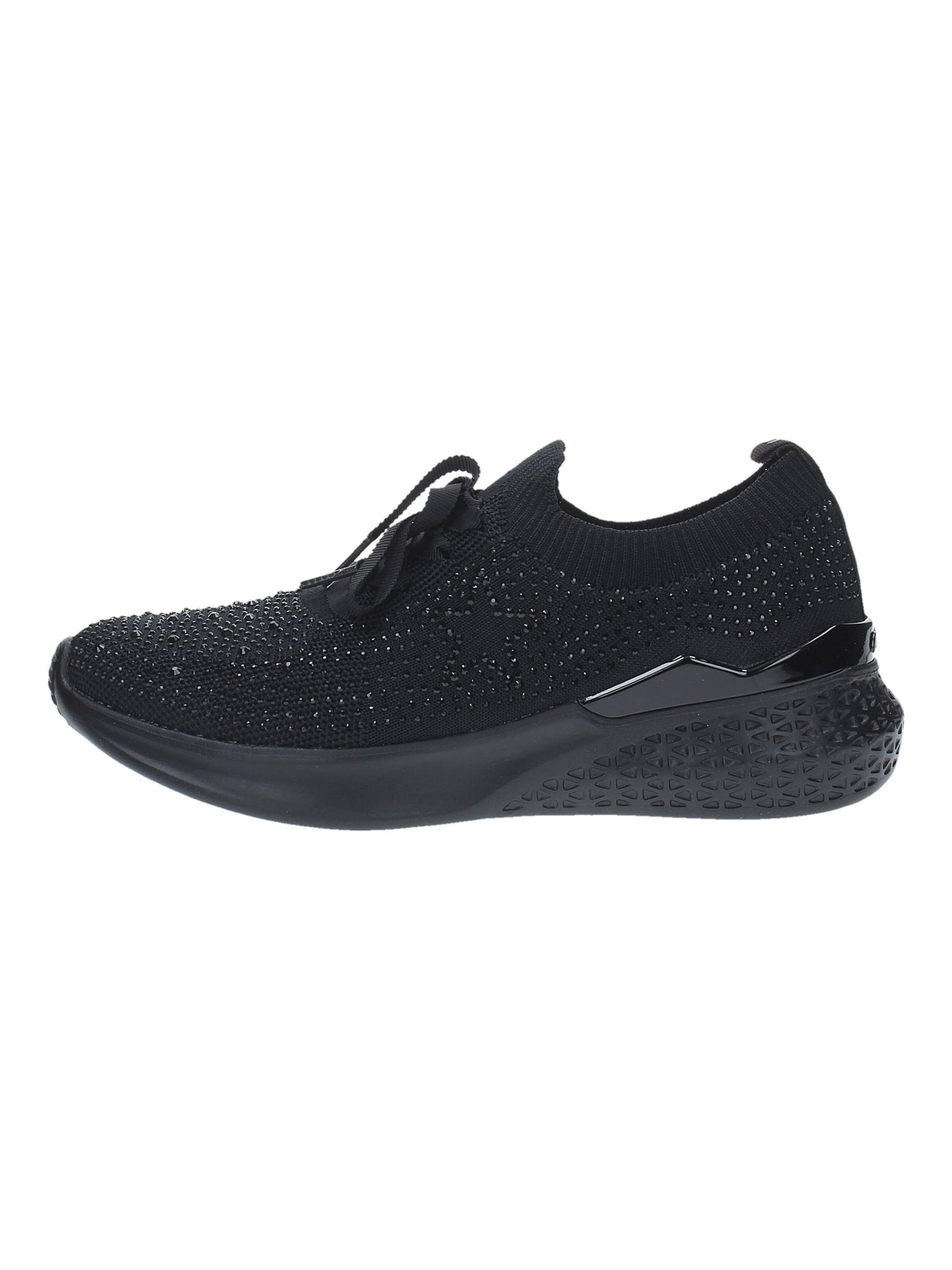Sneaker bassa 'Ara 1254510' di ARA in nero: frontale