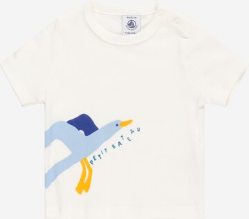 PETIT BATEAU Shirt in White: front