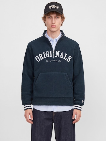 JACK & JONES Pullover 'JORFREDERIKSBERG' in Blau: Vorderseite