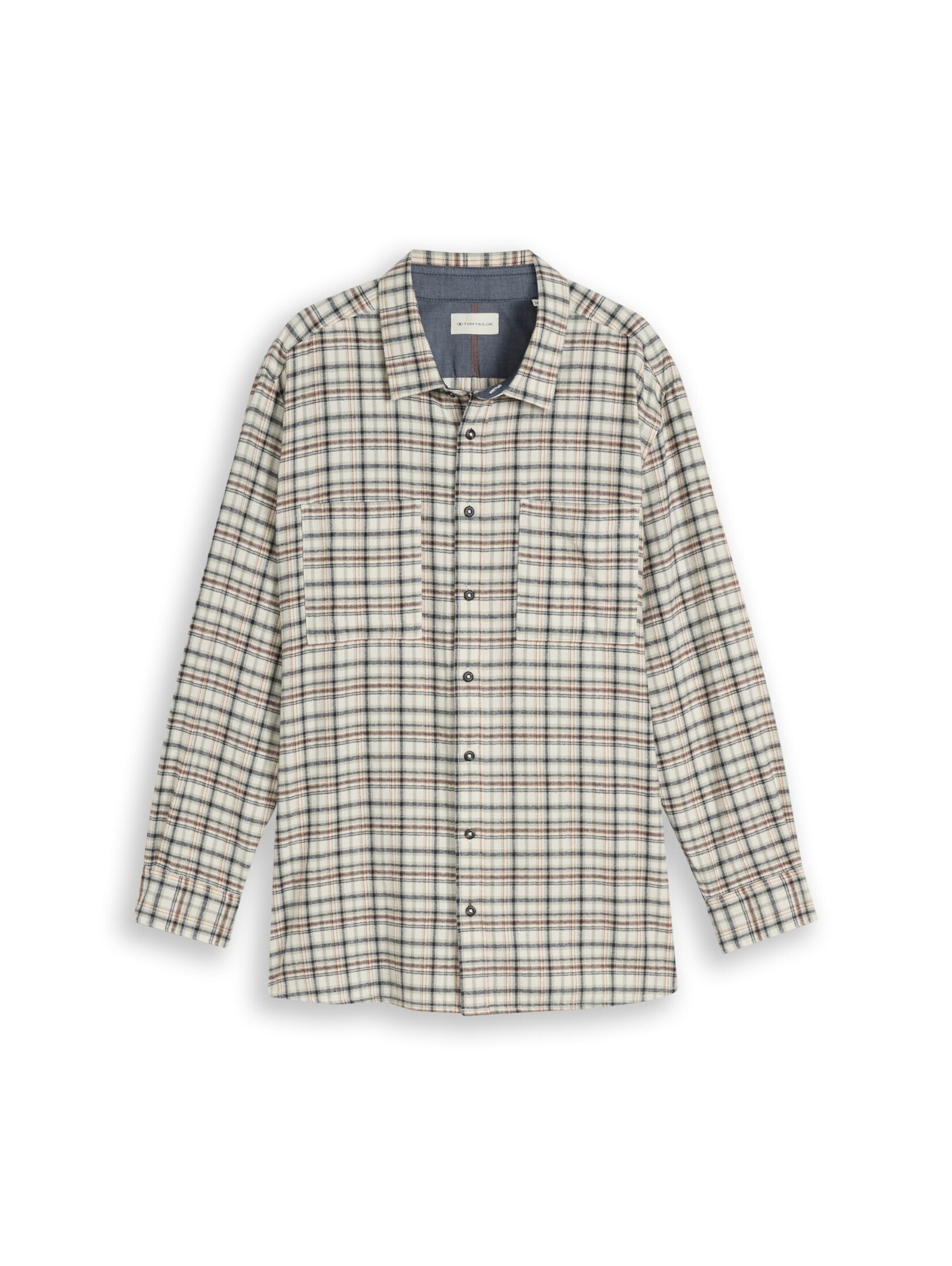 TOM TAILOR Men + Button Up Shirt in Mixed colors: front