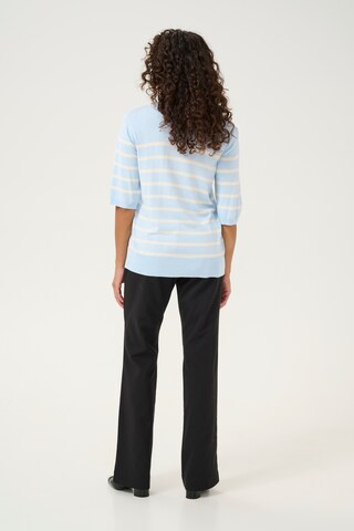 Pull-over CULTURE en bleu