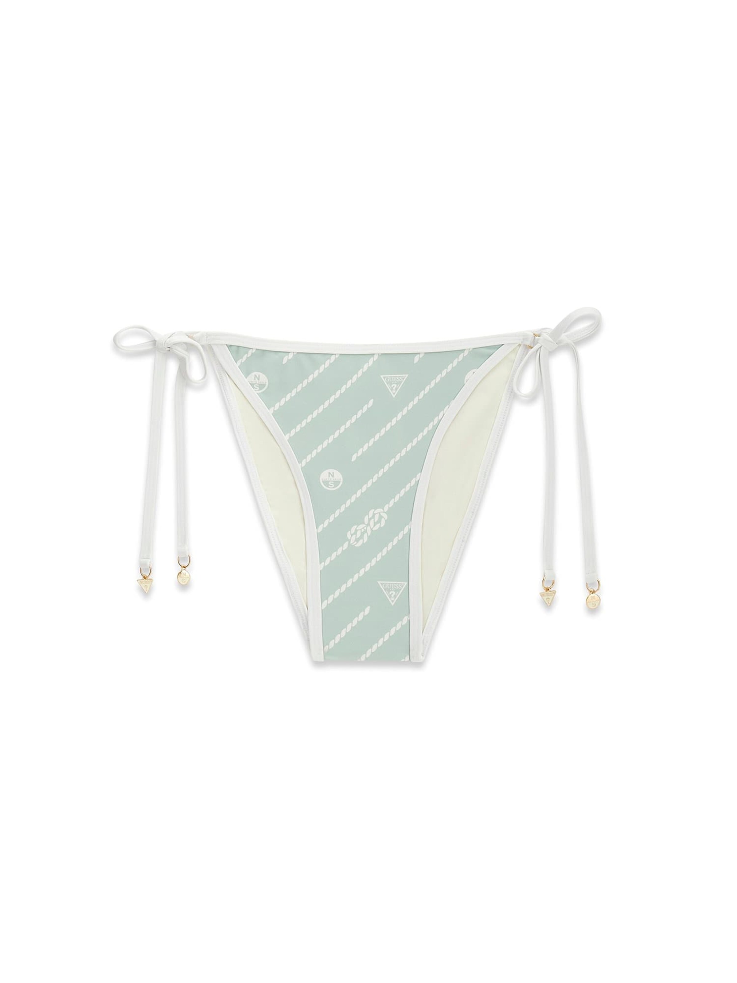 GUESS Bikinihose in Grün: Vorderseite