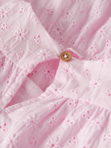 NAME IT - Vestido 'NMFDETINES' em rosa